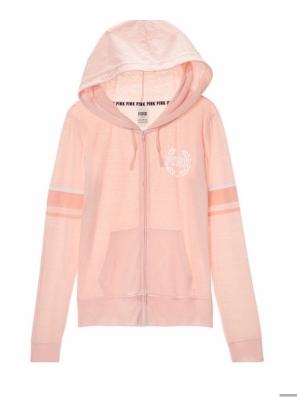 2016 VS Pink Yoga leggings & lightweight full zip hoodie jacket - Picture 2 of 4